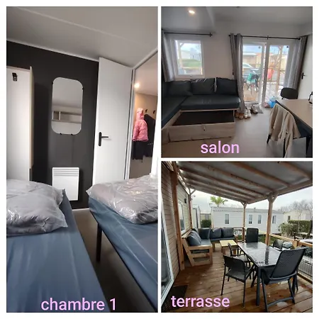 Campsite Mobile-home Confort 6 Personnes Climatise Sete